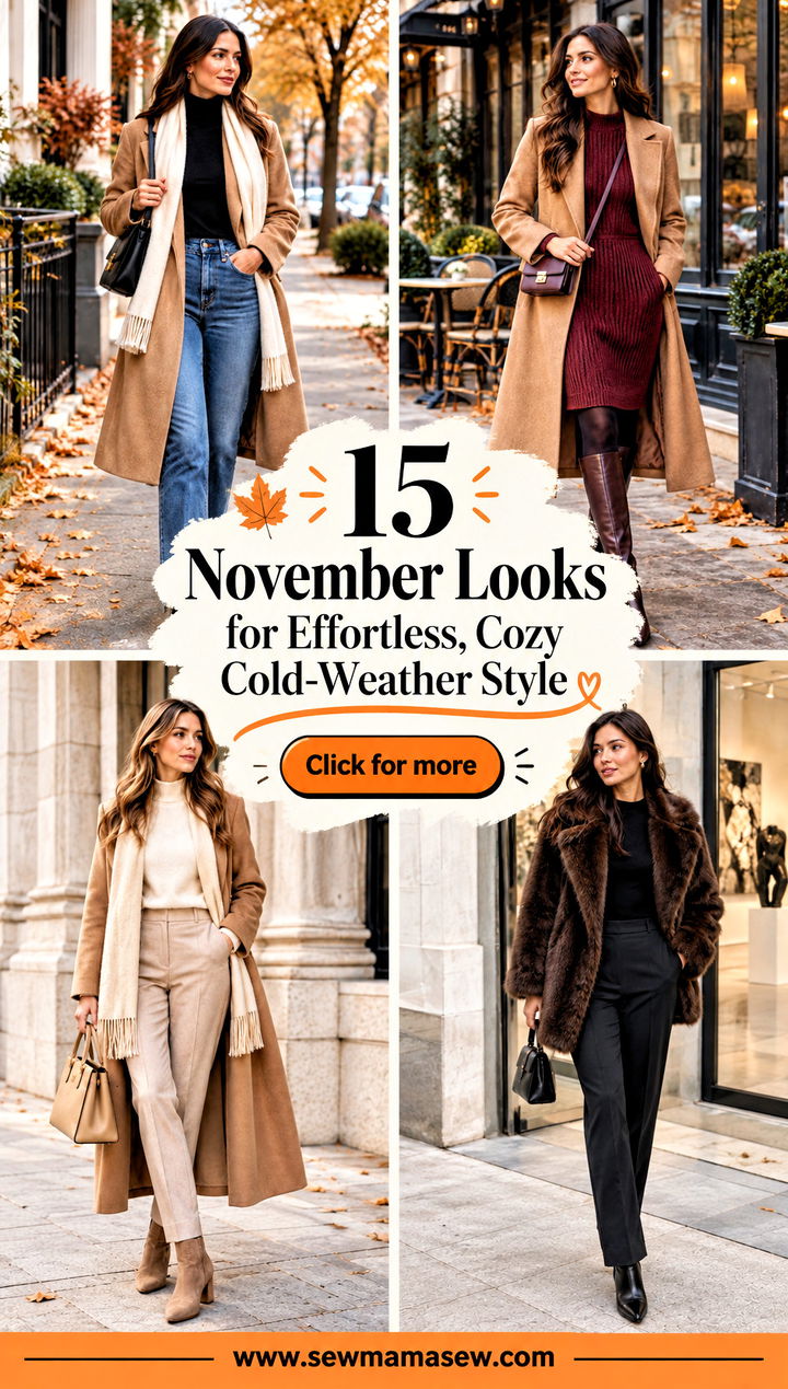 15 November Looks for Effortless Cozy Cold-Weather Style - 15 November Looks for Effortless, Cozy Cold-Weather Style