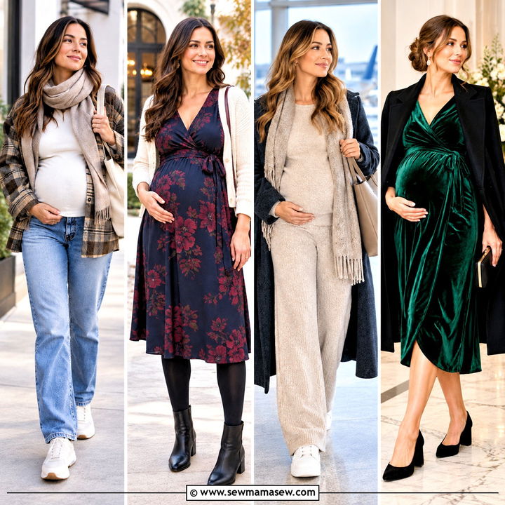 15 November Maternity Outfits for Cozy, Confident Styling