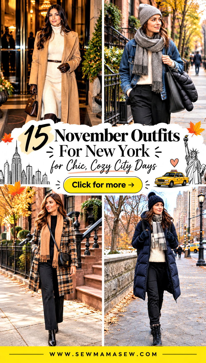 15 November Outfits For New York for Chic Cozy City Days - 15 November Outfits For New York for Chic, Cozy City Days