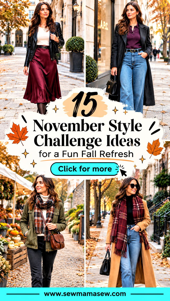 15 November Style Challenge Ideas for a Fun Fall Refresh - 15 November Style Challenge Ideas for a Fun Fall Refresh
