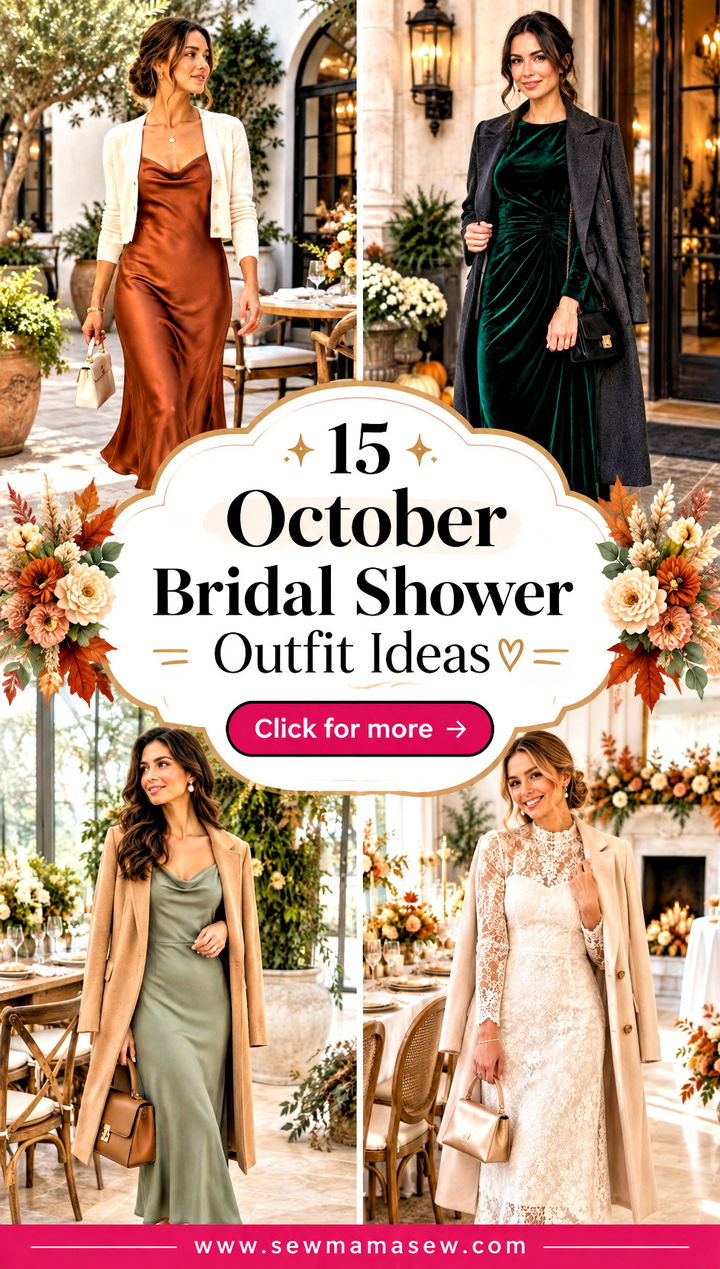 15 October Bridal Shower Outfit Ideas for Chic Fall Guests - 15 October Bridal Shower Outfit Ideas for Chic Fall Guests