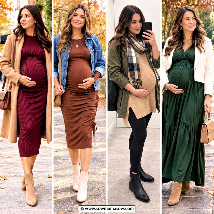 15 October Maternity Outfits for Cozy, Confident Fall Days