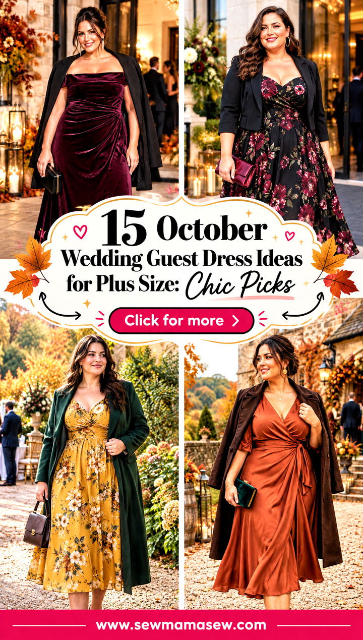 15 October Wedding Guest Dress Ideas for Plus Size Chic Picks - 15 October Wedding Guest Dress Ideas for Plus Size: Chic Picks