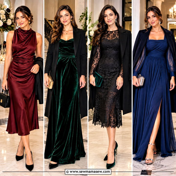 15 October Wedding Party Attire Ideas for a Cozy Celebration