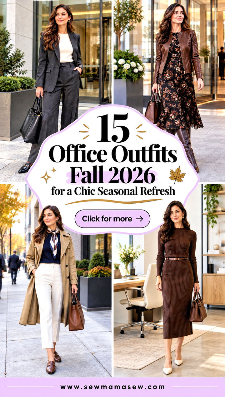 15 Office Outfits Fall 2026 for a Chic Seasonal Refresh - 15 Office Outfits Fall 2026 for a Chic Seasonal Refresh