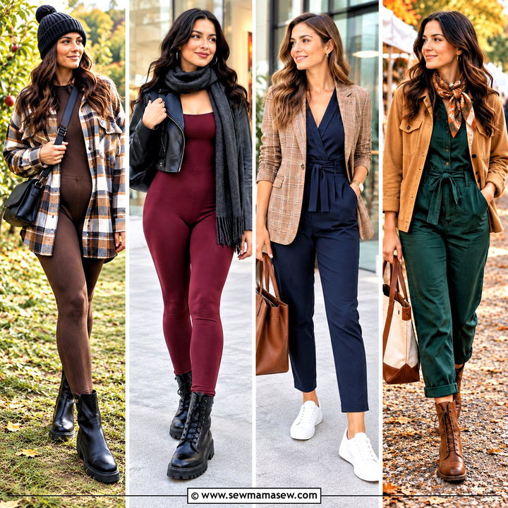 15 Onesie Fall Outfit Ideas for Cozy Weekends and Errands