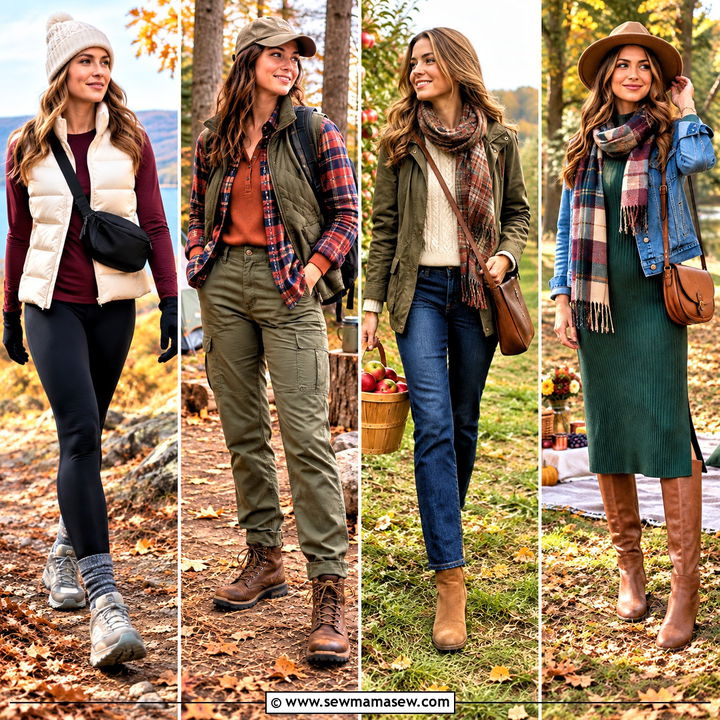15 Outdoor Outfits for Women Fall Looks for Cozy Adventures