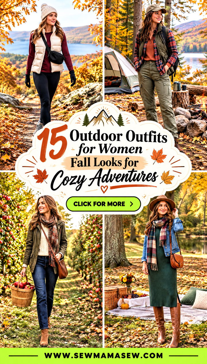 15 Outdoor Outfits for Women Fall Looks for Cozy Adventures - 15 Outdoor Outfits for Women Fall Looks for Cozy Adventures