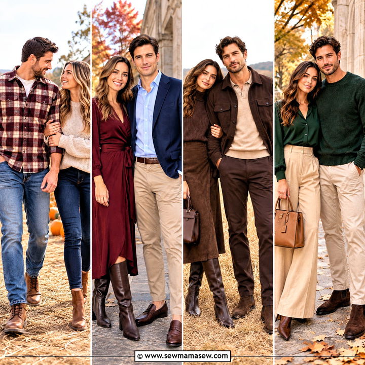 15 Outfit Ideas for Couples Photoshoot Fall: Cozy Looks