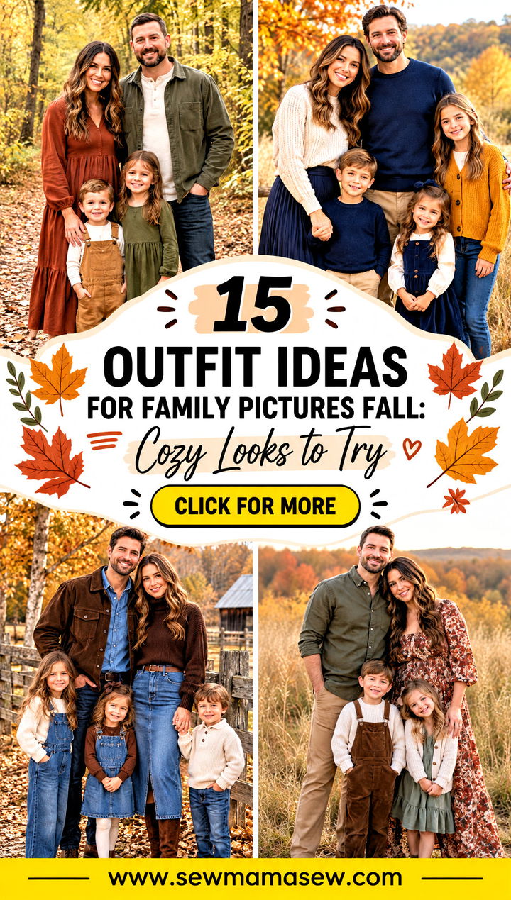 15 Outfit Ideas for Family Pictures Fall Cozy Looks to Try - 15 Outfit Ideas for Family Pictures Fall: Cozy Looks to Try