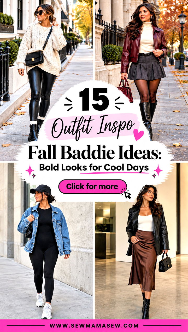 15 Outfit Inspo Fall Baddie Ideas Bold Looks for Cool Days - 15 Outfit Inspo Fall Baddie Ideas: Bold Looks for Cool Days