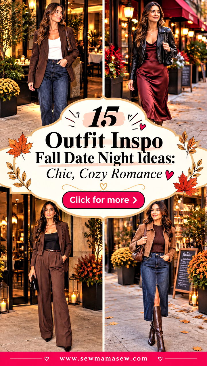 15 Outfit Inspo Fall Date Night Ideas Chic Cozy Romance - 15 Outfit Inspo Fall Date Night Ideas: Chic, Cozy Romance