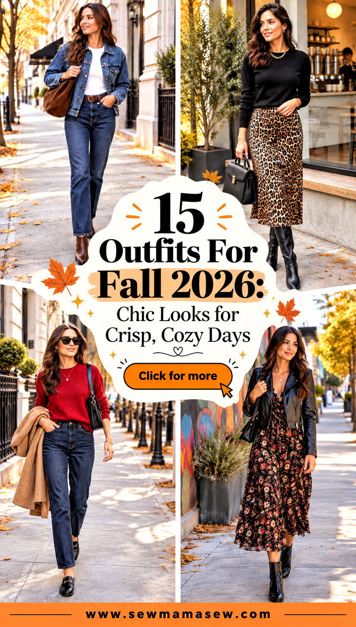 15 Outfits For Fall 2026 Chic Looks for Crisp Cozy Days - 15 Outfits For Fall 2026: Chic Looks for Crisp, Cozy Days