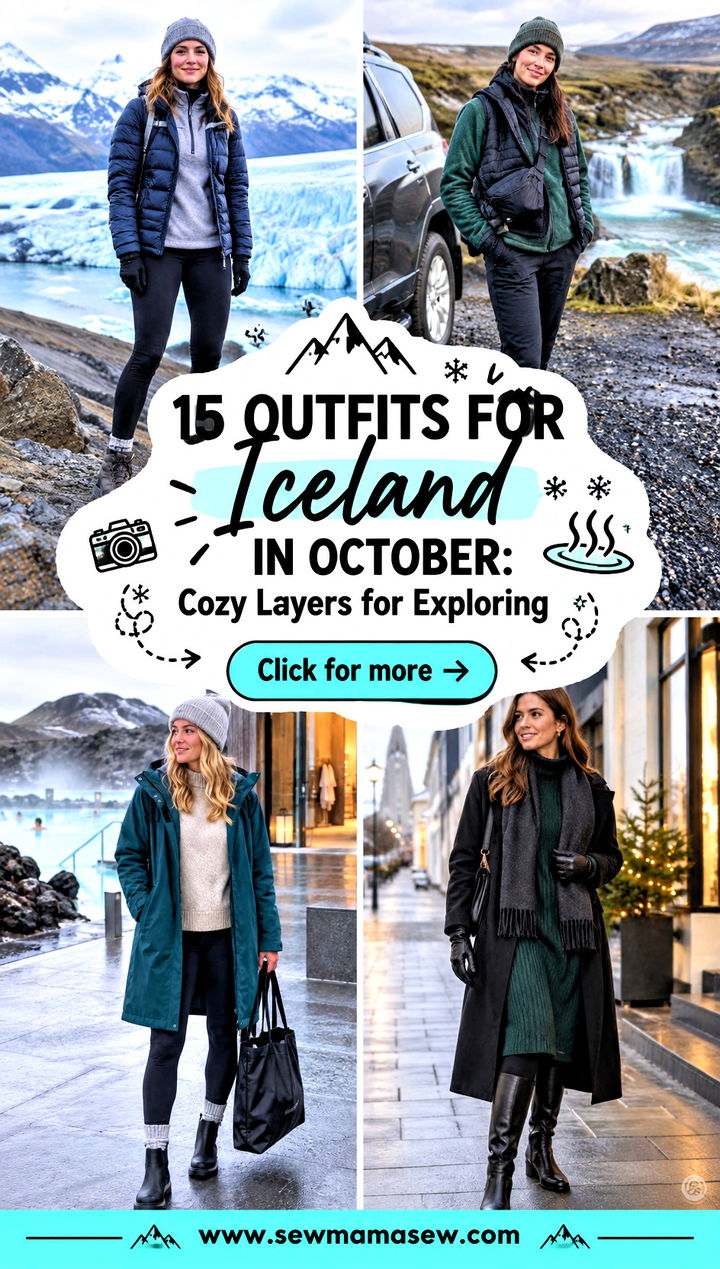 15 Outfits For Iceland In October Cozy Layers for Exploring - 15 Outfits For Iceland In October: Cozy Layers for Exploring