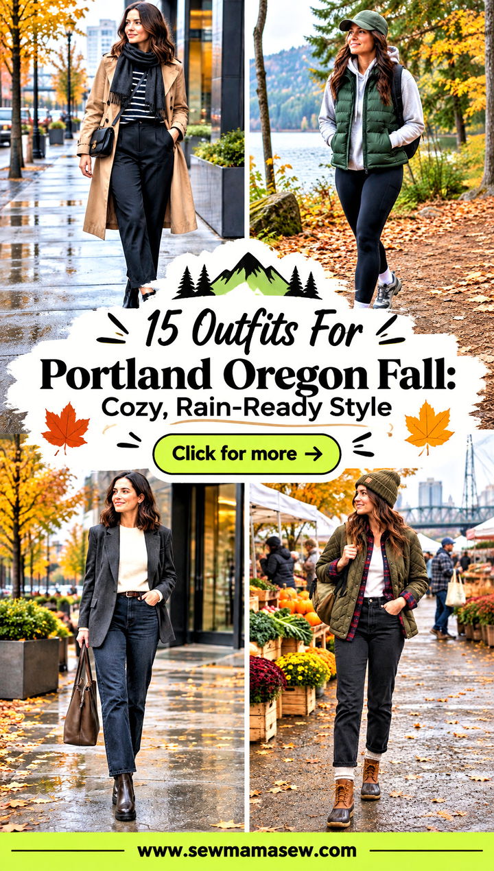 15 Outfits For Portland Oregon Fall Cozy Rain-Ready Style - 15 Outfits For Portland Oregon Fall: Cozy, Rain-Ready Style