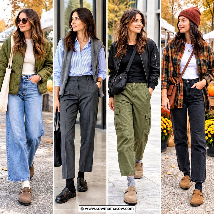 15 Outfits With Birkenstock Clogs Fall Cozy Everyday Style