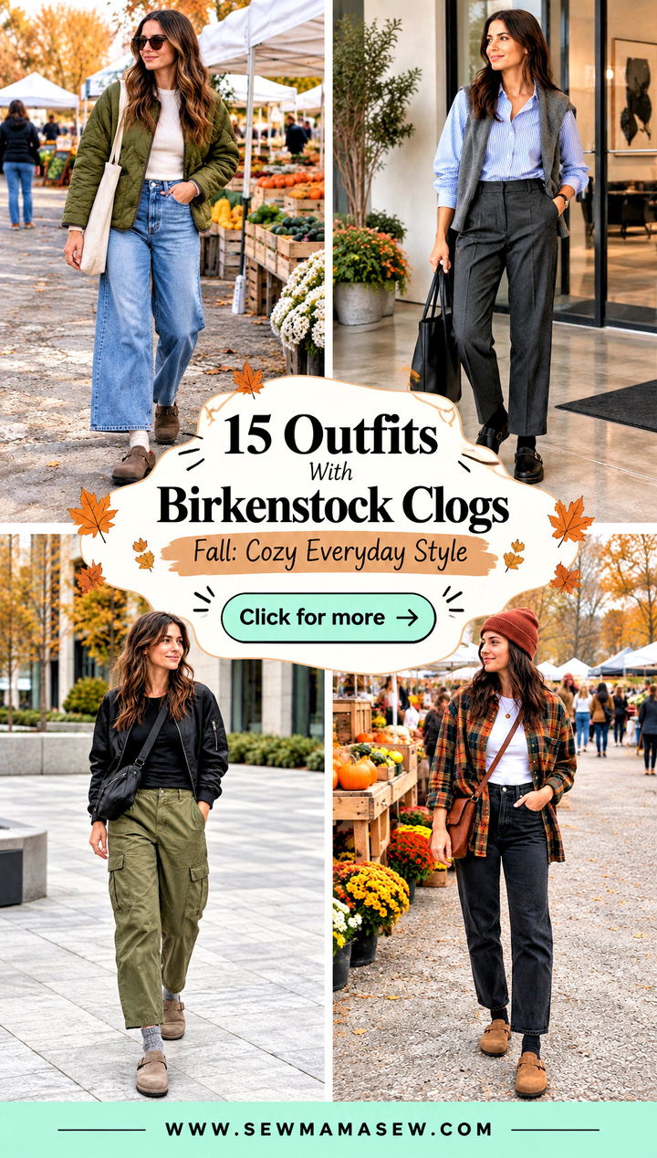 15 Outfits With Birkenstock Clogs Fall Cozy Everyday Style - 15 Outfits With Birkenstock Clogs Fall: Cozy Everyday Style