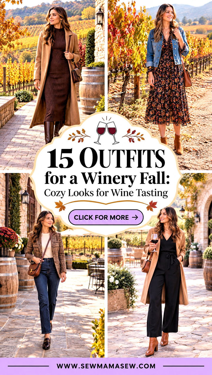 15 Outfits for a Winery Fall Cozy Looks for Wine Tasting - 15 Outfits for a Winery Fall: Cozy Looks for Wine Tasting