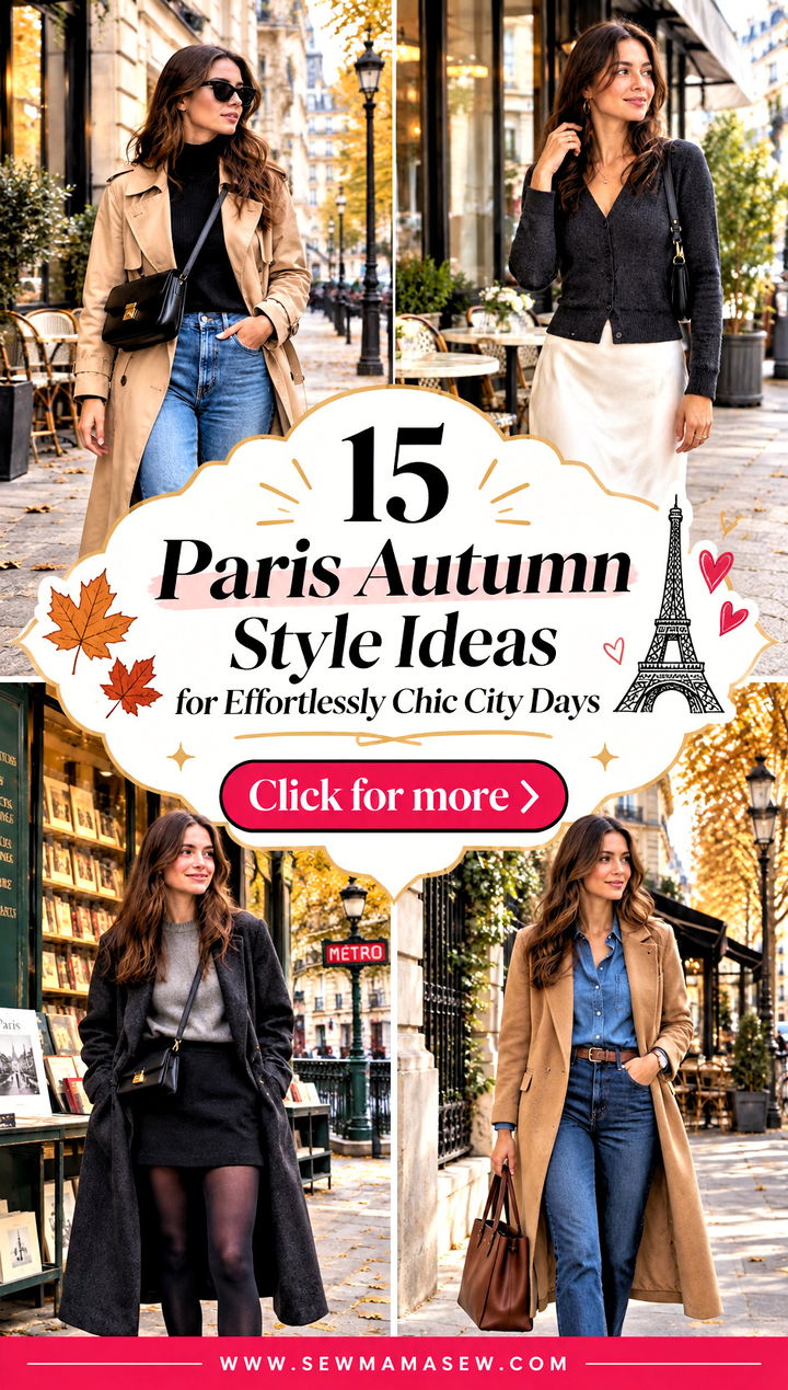 15 Paris Autumn Style Ideas for Effortlessly Chic City Days - 15 Paris Autumn Style Ideas for Effortlessly Chic City Days