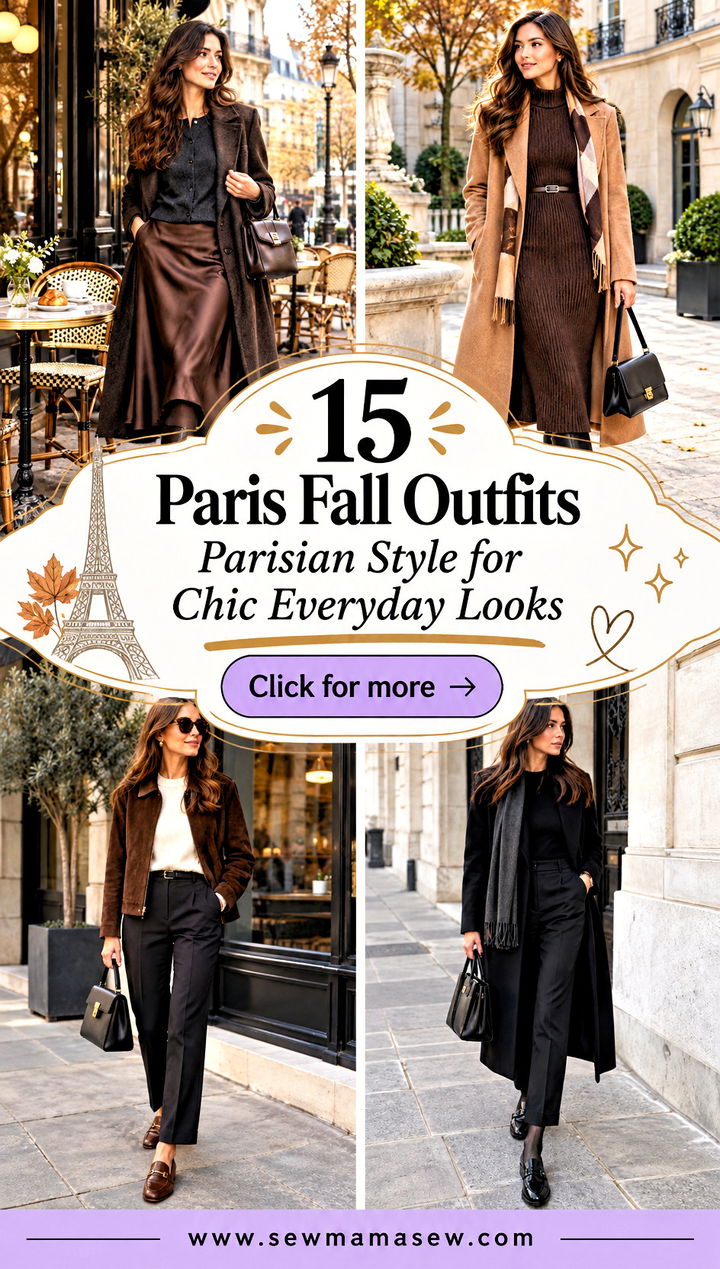 15 Paris Fall Outfits Parisian Style for Chic Everyday Looks - 15 Paris Fall Outfits Parisian Style for Chic Everyday Looks