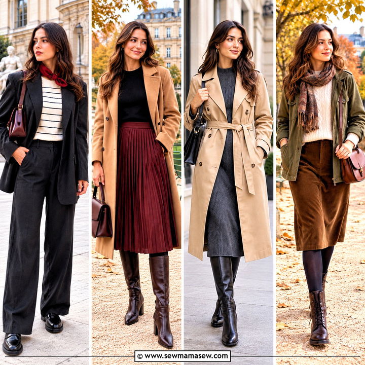 15 Paris October Fashion Ideas for Cozy Layers and City Walks