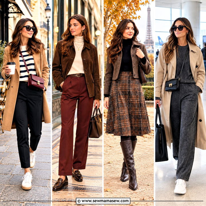 15 Paris Trip Outfits Fall for Chic Sightseeing and Cozy Cafes