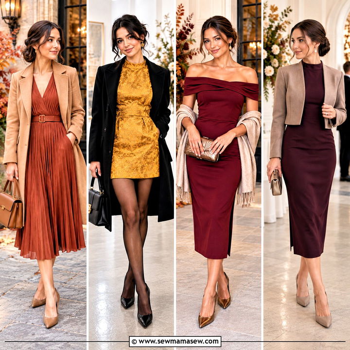 15 Petite Wedding Guest Dress Fall Ideas for Elegant Looks