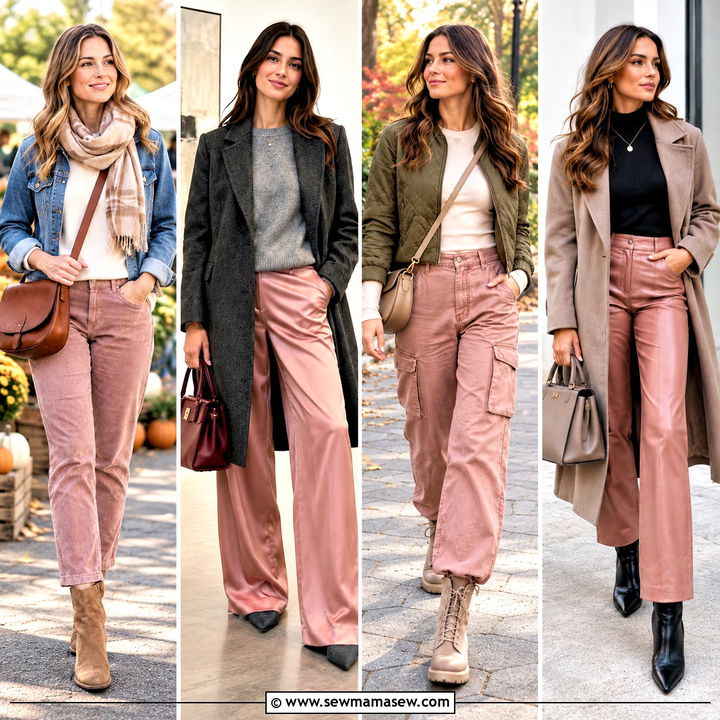 15 Pink Pants Fall Looks for a Bold, Effortless Style Refresh