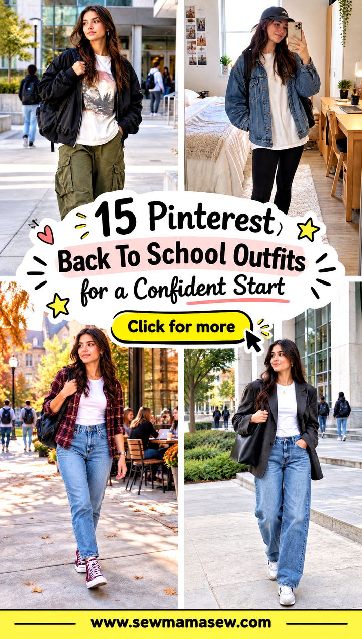 15 Pinterest Back To School Outfits for a Confident Start - 15 Pinterest Back To School Outfits for a Confident Start