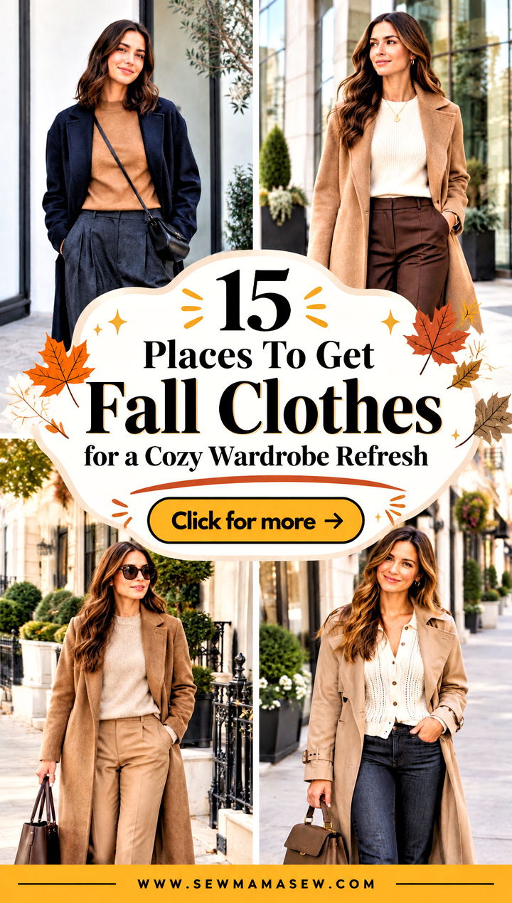 15 Places To Get Fall Clothes for a Cozy Wardrobe Refresh - 15 Places To Get Fall Clothes for a Cozy Wardrobe Refresh