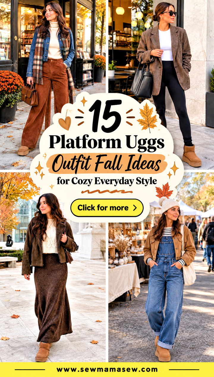 15 Platform Uggs Outfit Fall Ideas for Cozy Everyday Style - 15 Platform Uggs Outfit Fall Ideas for Cozy Everyday Style