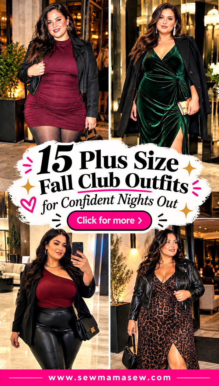 15 Plus Size Fall Club Outfits for Confident Nights Out - 15 Plus Size Fall Club Outfits for Confident Nights Out