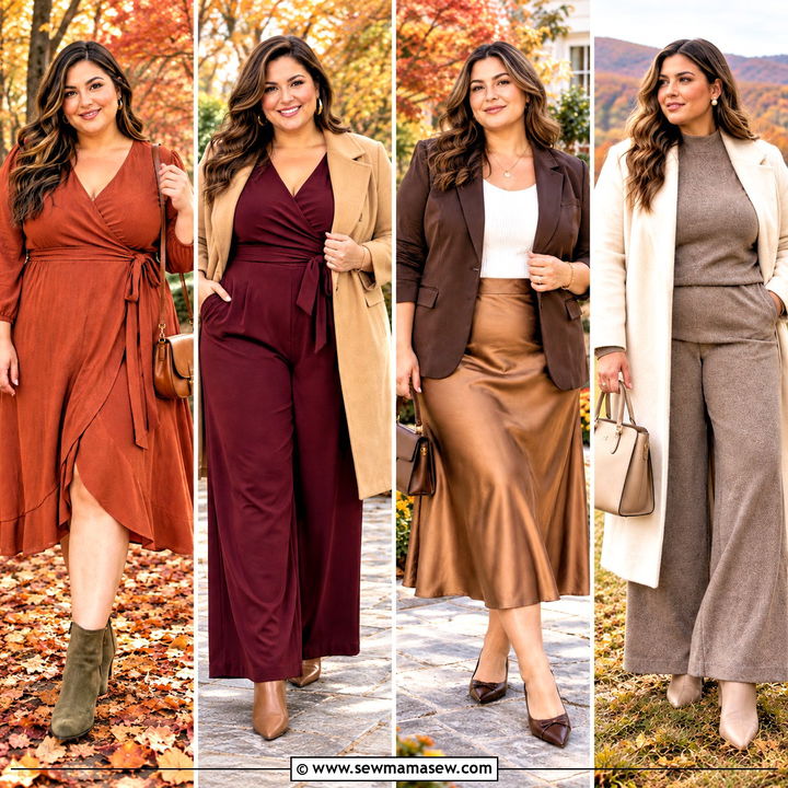 15 Plus Size Family Photo Outfits Fall: Cozy Styles to Love
