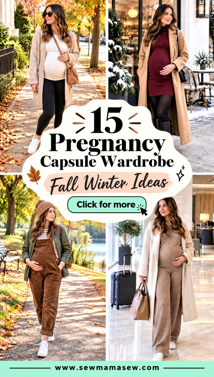 15 Pregnancy Capsule Wardrobe Fall Winter Ideas Cozy Staples - 15 Pregnancy Capsule Wardrobe Fall Winter Ideas: Cozy Staples