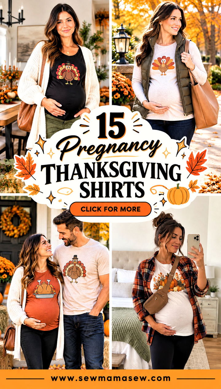 15 Pregnancy Thanksgiving Shirts Sweet Styles for Moms-to-Be - 15 Pregnancy Thanksgiving Shirts: Sweet Styles for Moms-to-Be