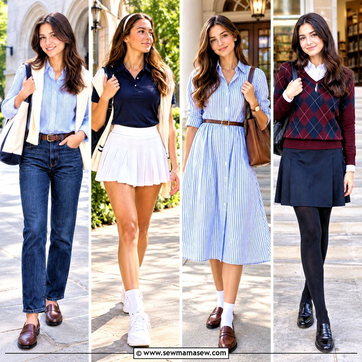 15 Preppy Back to School Outfit Inspiration Ideas: Fresh Looks