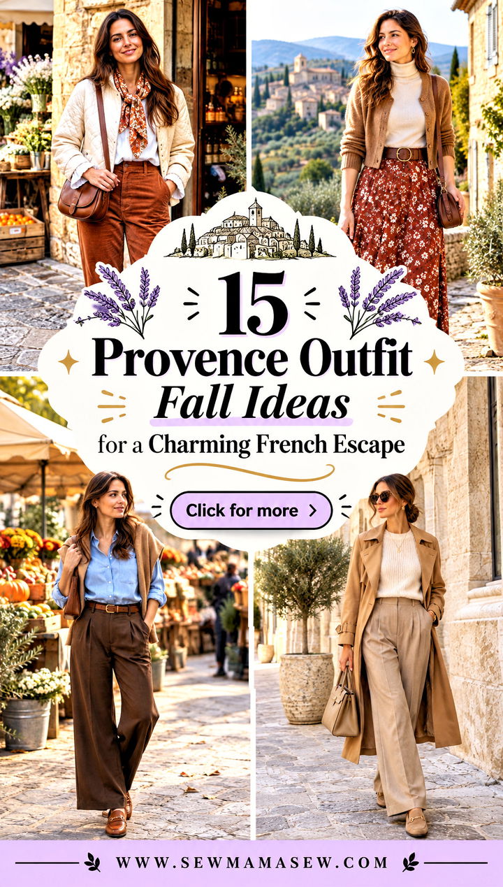 15 Provence Outfit Fall Ideas for a Charming French Escape - 15 Provence Outfit Fall Ideas for a Charming French Escape