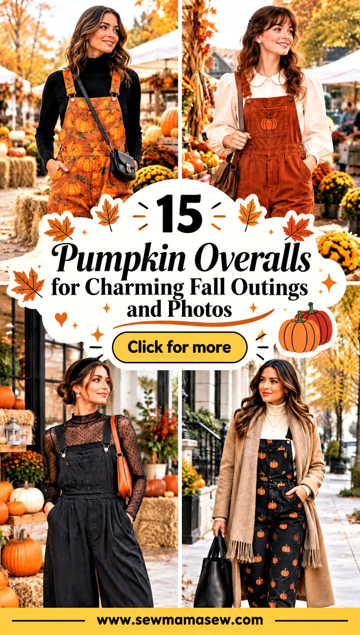 15 Pumpkin Overalls for Charming Fall Outings and Photos - 15 Pumpkin Overalls for Charming Fall Outings and Photos