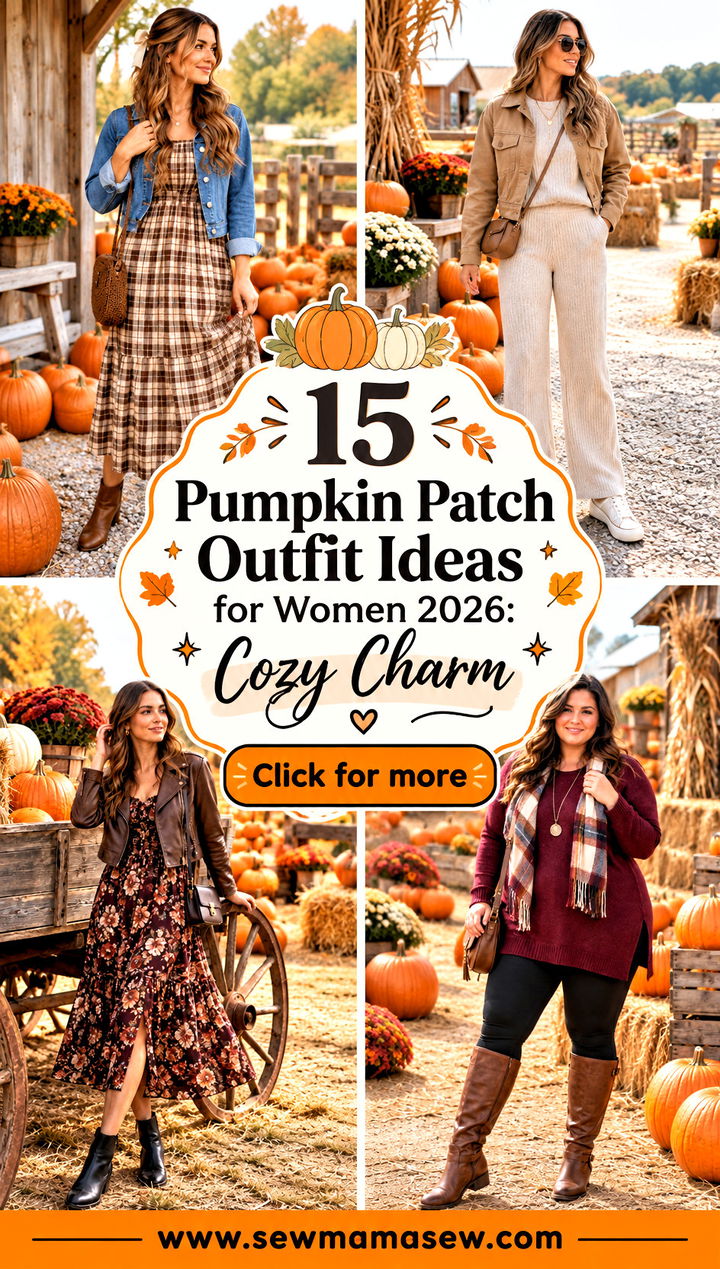 15 Pumpkin Patch Outfit Ideas for Women 2026 Cozy Charm - 15 Pumpkin Patch Outfit Ideas for Women 2026: Cozy Charm