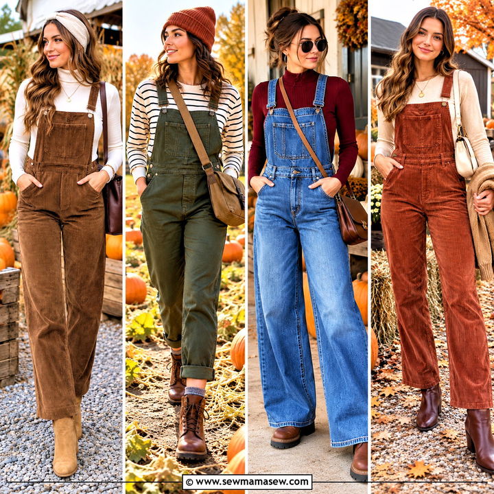 15 Pumpkin Patch Overalls for Cute and Cozy Autumn Trips