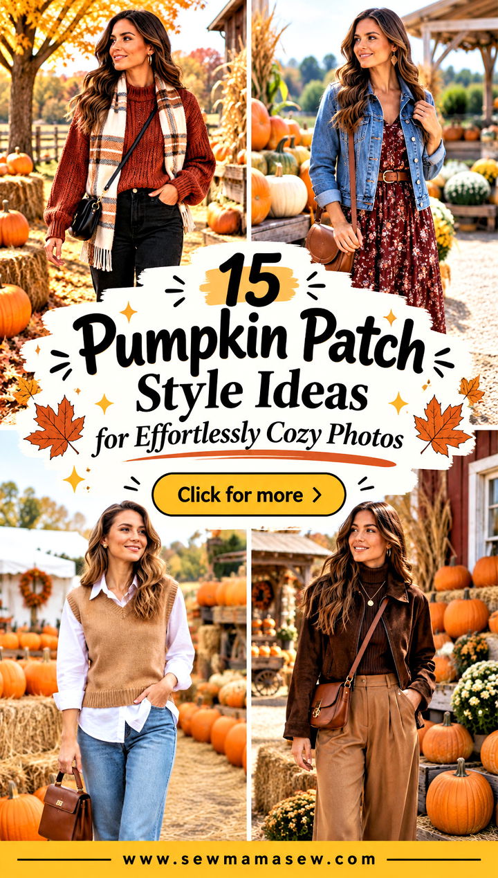 15 Pumpkin Patch Style Ideas for Effortlessly Cozy Photos - 15 Pumpkin Patch Style Ideas for Effortlessly Cozy Photos