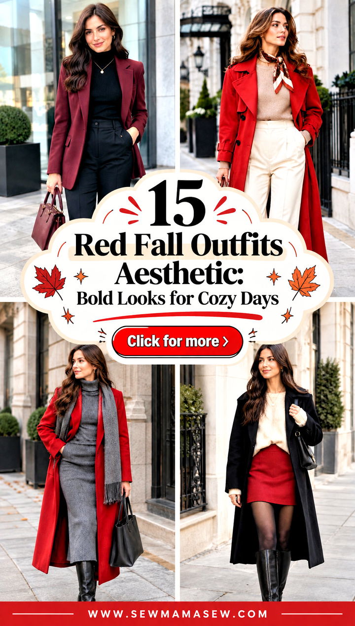15 Red Fall Outfits Aesthetic Bold Looks for Cozy Days - 15 Red Fall Outfits Aesthetic: Bold Looks for Cozy Days