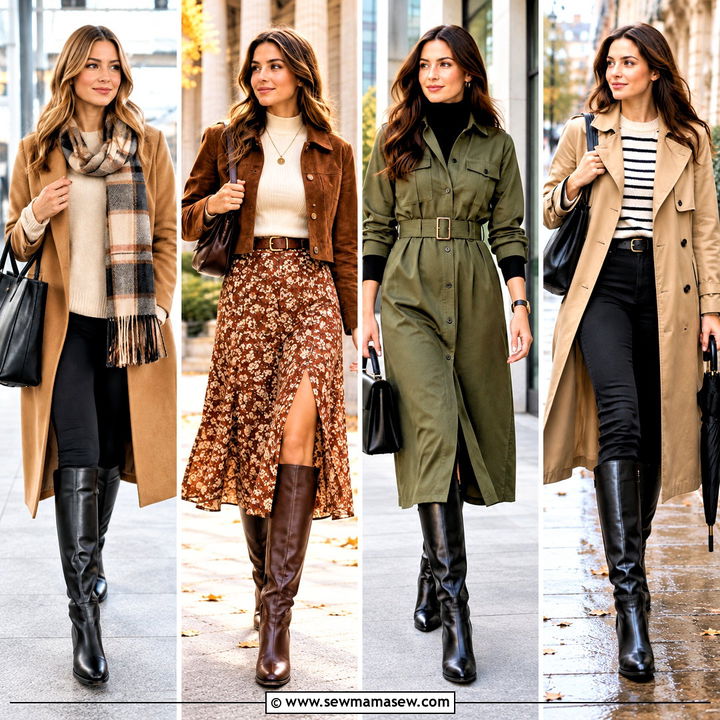 15 Rider Boots Outfit Fall Ideas for Cozy Countryside Chic