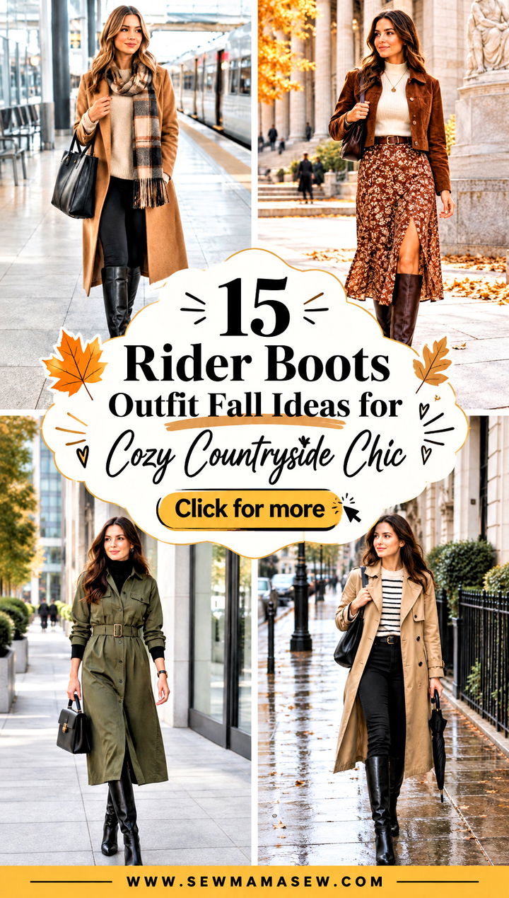 15 Rider Boots Outfit Fall Ideas for Cozy Countryside Chic - 15 Rider Boots Outfit Fall Ideas for Cozy Countryside Chic