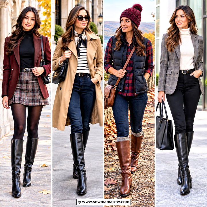 15 Riding Boots Fall Outfit Ideas for Timeless Cozy Style