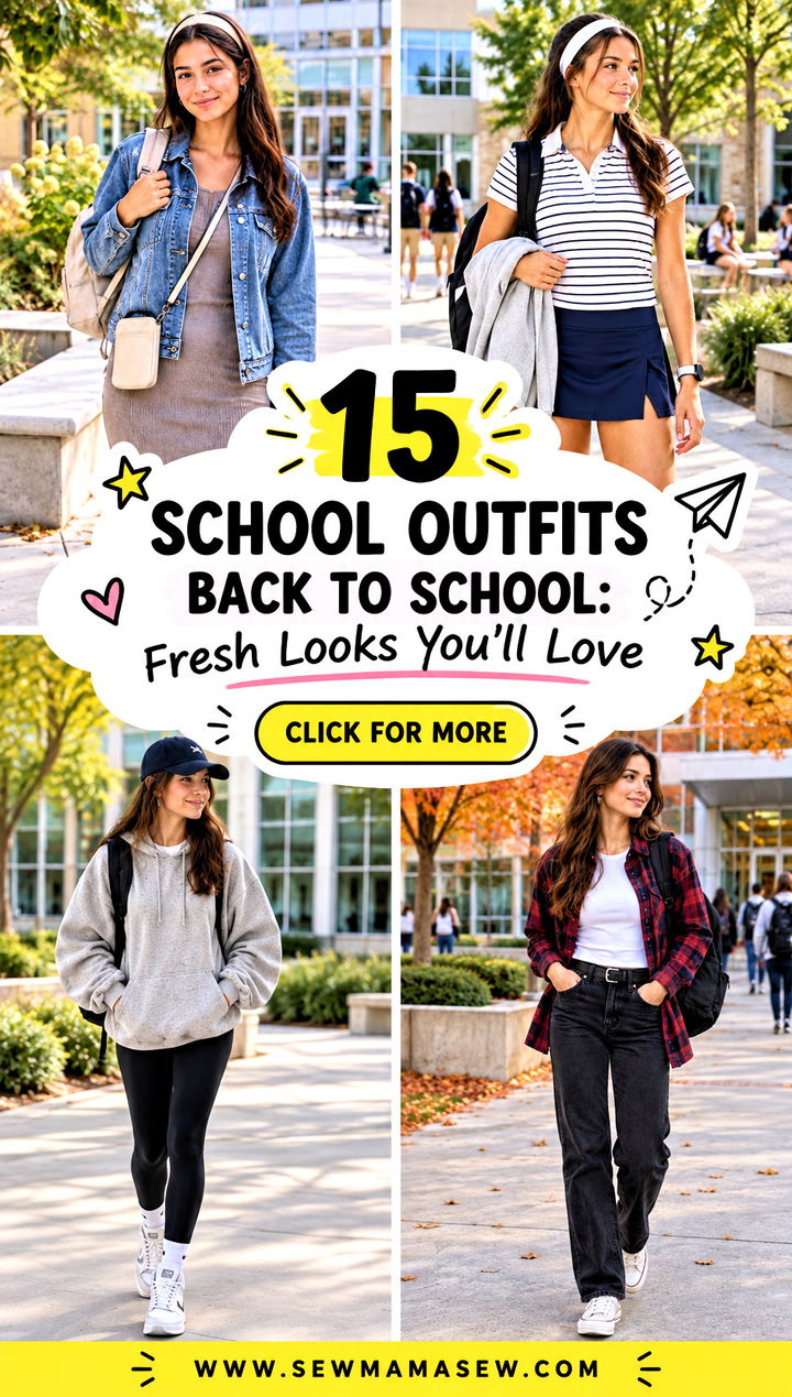 15 School Outfits Back to School Fresh Looks Youll Love - 15 School Outfits Back to School: Fresh Looks You'll Love