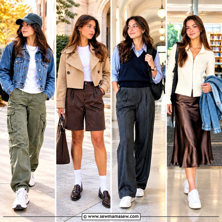 15 School Outfits Fall Aesthetic: Cozy Looks for Class Days