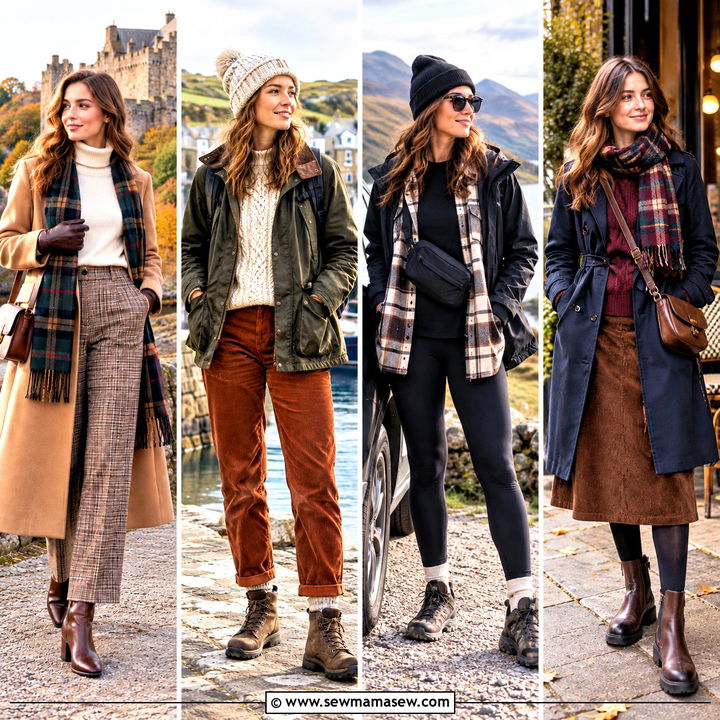 15 Scotland Travel Outfits October: Cozy Adventure Looks