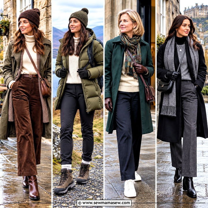 15 Scotland in November Outfits for Cozy, Rain-Ready Days