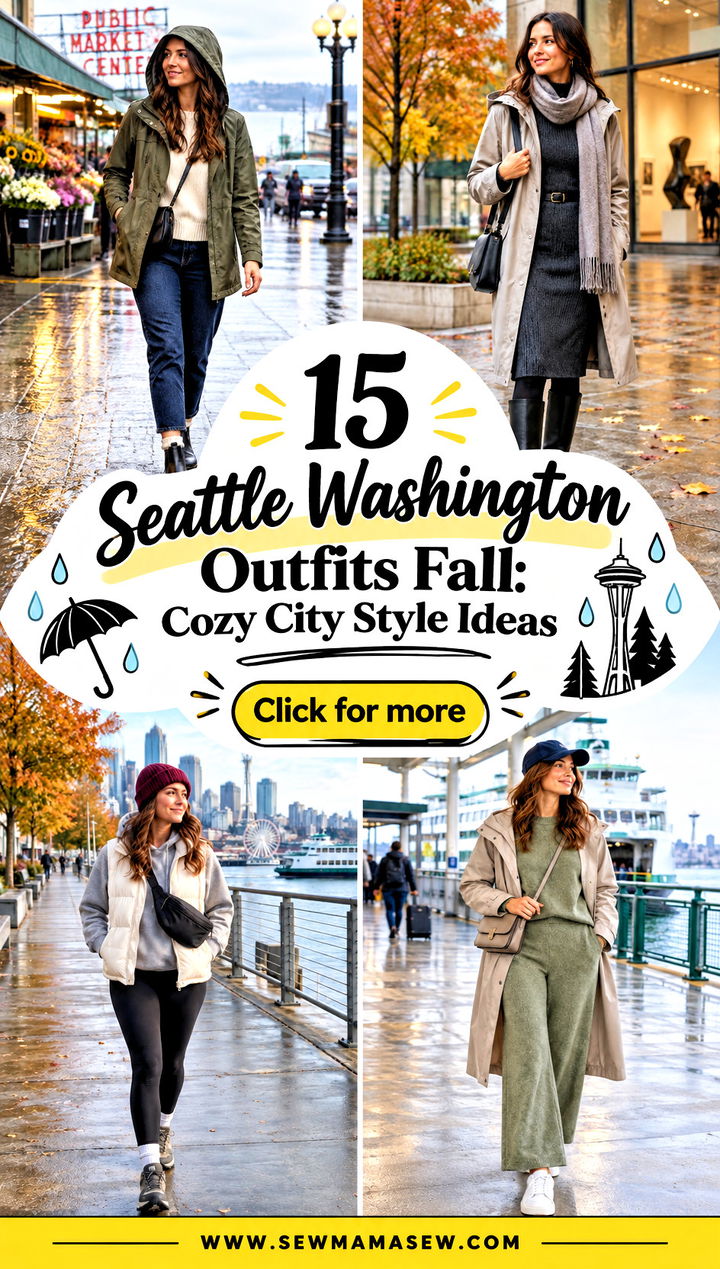 15 Seattle Washington Outfits Fall Cozy City Style Ideas - 15 Seattle Washington Outfits Fall: Cozy City Style Ideas